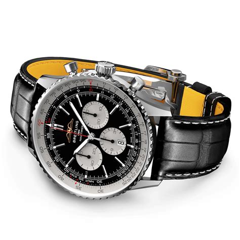 breitling ab0137211b1p1|Navitimer B01 Chronograph 46 Stainless steel .